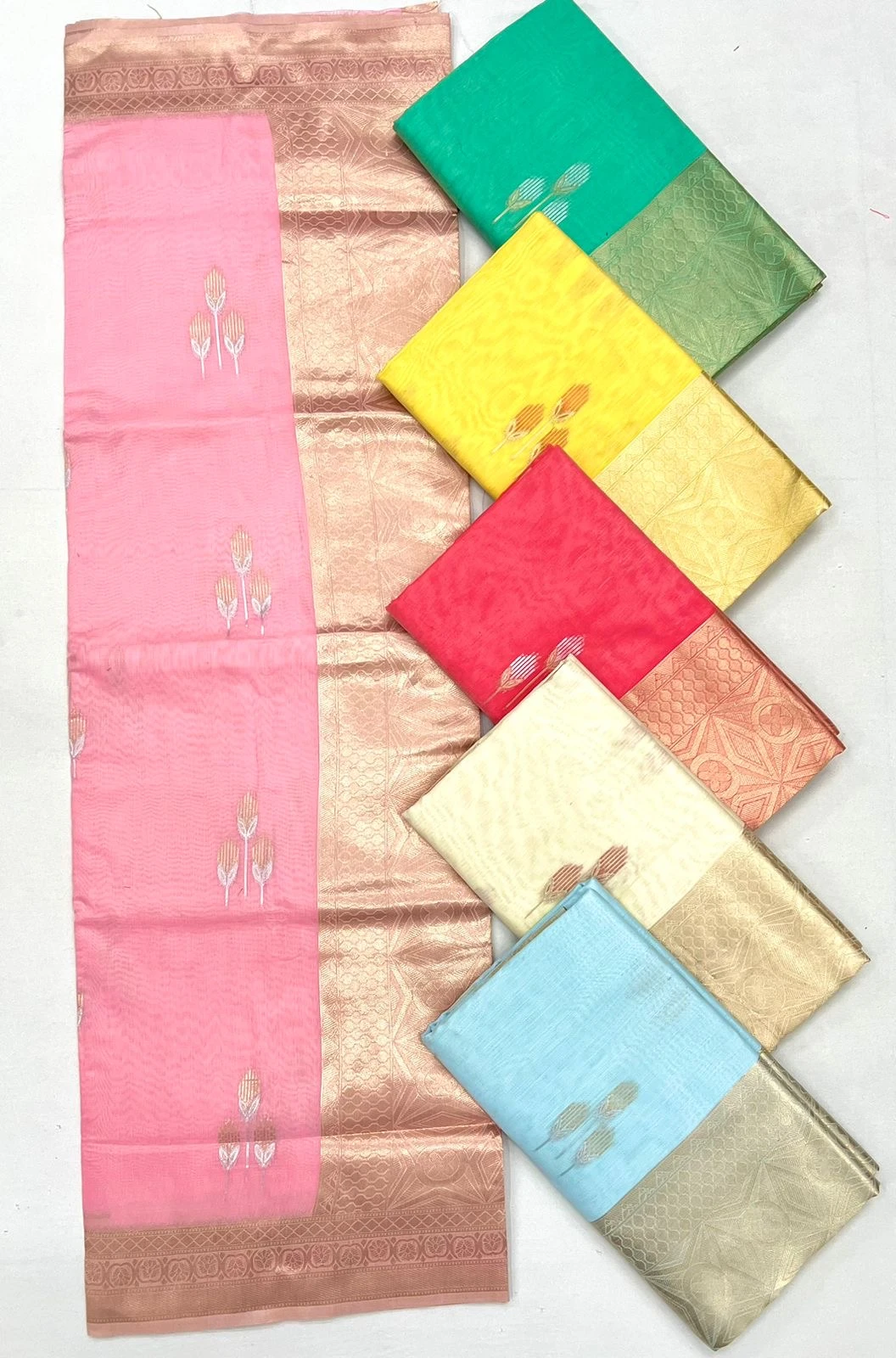 Rajtex Kelly Linen Cotton Wholesale Fancy Sarees Catalog — Wholesale Sarees, rajtex wholesale from Surat - Gallery Image 3